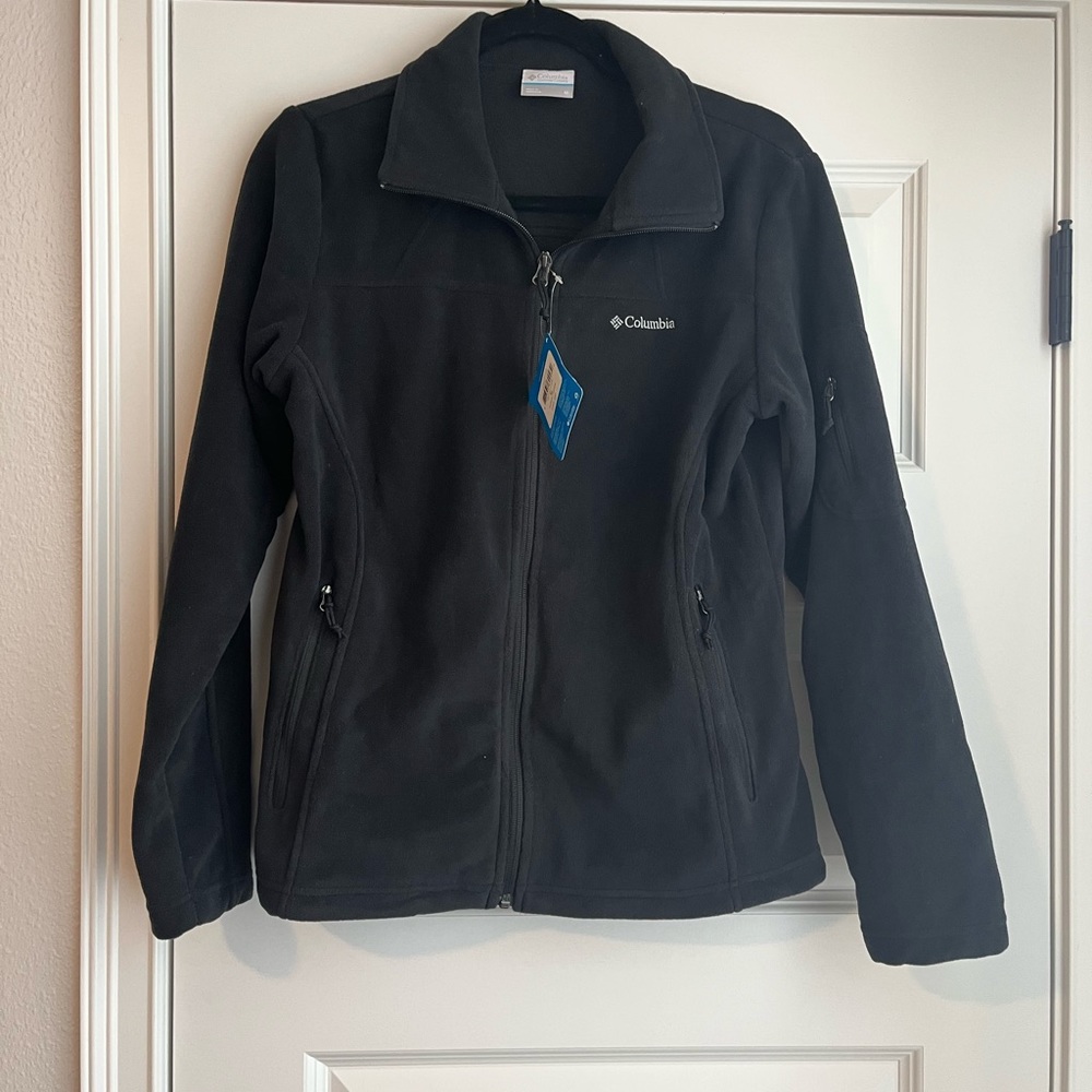 Columbia zip up fleece jacket
